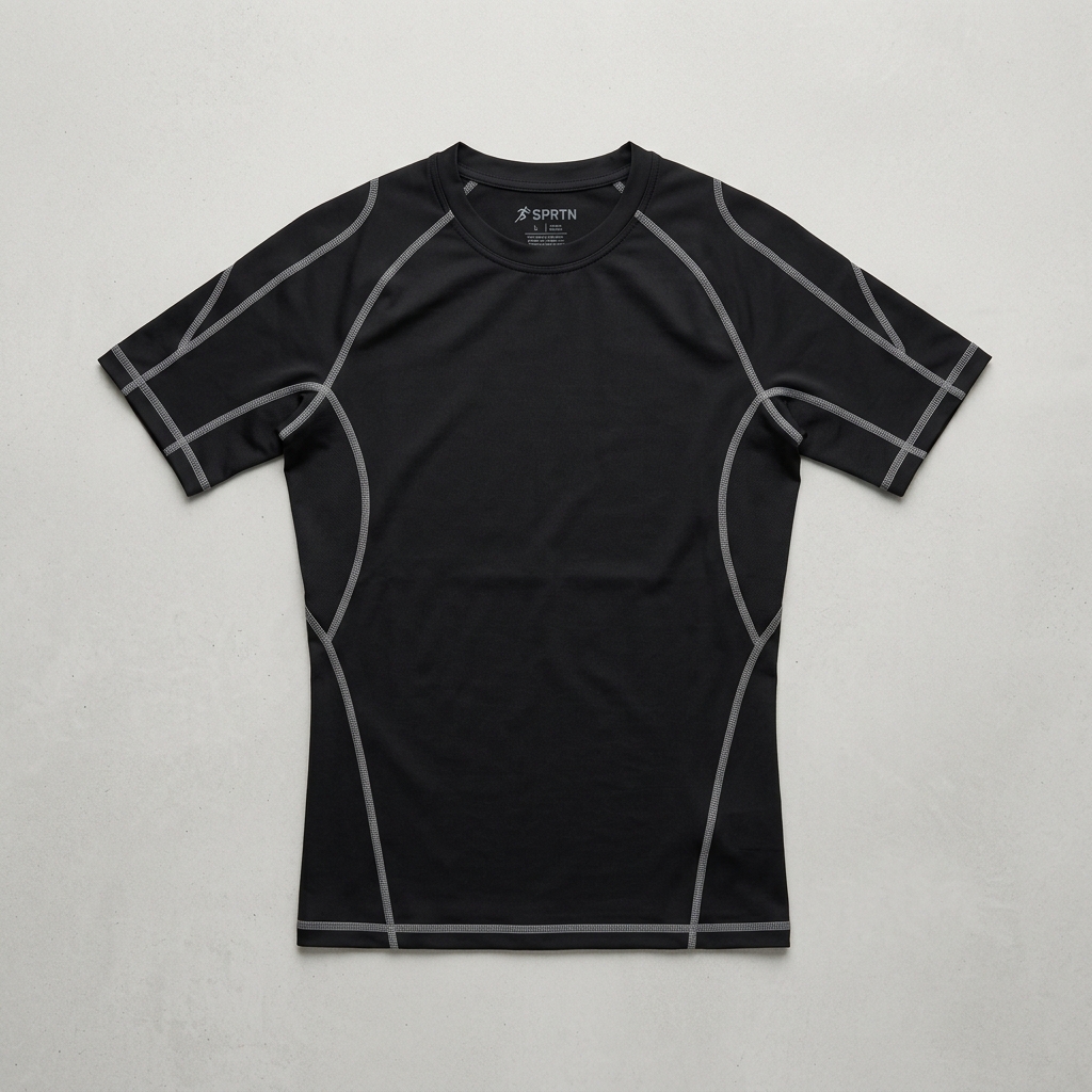 Close-up technical sportswear fabric grid